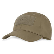 Highlander Tactical Water-Resistant Cap - in Coyote Brown on white background