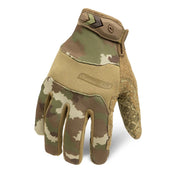 Ironclad Tactical Grip Gloves in Camo - back of hand hero shot on white background