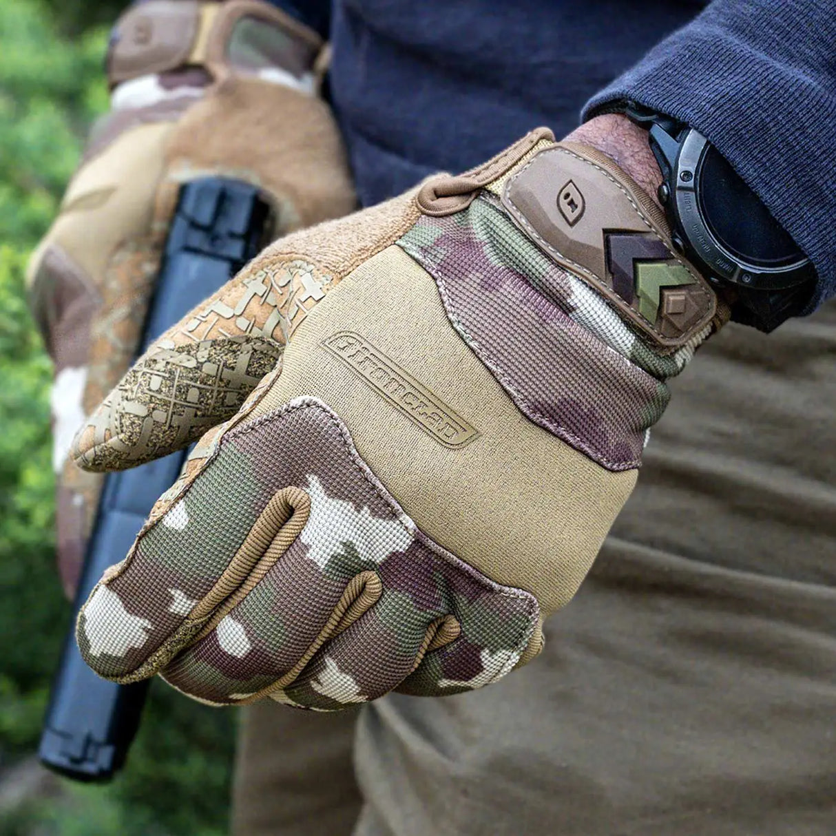 Ironclad Tactical Grip Gloves Camo | Task Outdoor