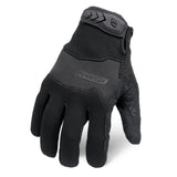 Ironclad Tactical Pro Gloves front in black on white background