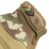 Ironclad Tactical Pro Gloves in Camo - palm view showing close up of adjustable cuff