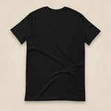 But Did You Die? Unisex T-Shirt in Black, back view
