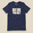 But Did You Die? Unisex T-Shirt in Navy, front view
