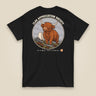 Clag Appreciation Society Double Sided T-Shirt in Black, back view