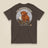 Clag Appreciation Society Double Sided T-Shirt in Dark Chocolate, back view