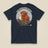 Clag Appreciation Society Double Sided T-Shirt in Navy, back view