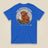 Clag Appreciation Society Double Sided T-Shirt in Royal, back view