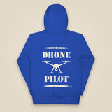 Drone Pilot Unisex Hoodie in Team Royal, back view