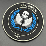 Task Force 141 Patch, PVC, Hook & Loop, 8cm | Task Outdoor