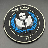 Task Force 141 Patch, PVC, Hook & Loop, 8cm | Task Outdoor