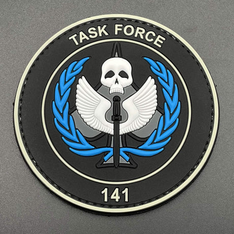 Task Force 141 Patch, PVC, Hook & Loop, 8cm | Task Outdoor