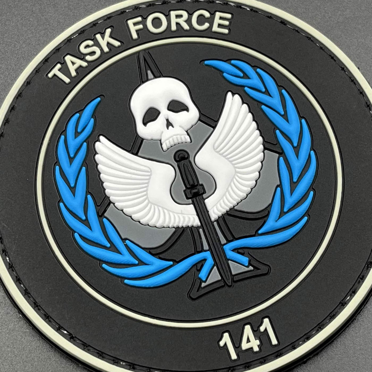 Task Force 141 Patch, PVC, Hook & Loop, 8cm – Task Outdoor