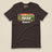 Hampshire Sunset Front Print Unisex T-Shirt in Brown, front view