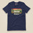 Hampshire Sunset Front Print Unisex T-Shirt in Navy, front view