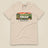 Hampshire Sunset Front Print Unisex T-Shirt in Soft Cream, front view
