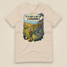 It's Just a Bit of a Scramble Unisex T-Shirt in Soft Cream, front view