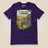 It's Just a Bit of a Scramble Unisex T-Shirt in Team Purple, front view