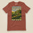 It's Just Over the Brow T-Shirt in Heather Clay, laid flat, front view