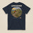 Leaving The Group Double Sided T-Shirt in Navy, back view