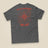 Not All Who Wander Double Sided Unisex T-Shirt in Dark Heather, back view