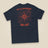Not All Who Wander Double Sided Unisex T-Shirt in Navy, back view
