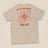 Not All Who Wander Double Sided Unisex T-Shirt in Sand, back view