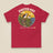 Puffed Out Double Sided T-Shirt in Cardinal, back view