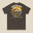 Puffed Out Double Sided T-Shirt in Dark Chocolate, back view