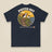 Puffed Out Double Sided T-Shirt in Navy, back view