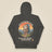 Sloth Hiking Club: Hilltop Hoodie in Vintage Black, back view