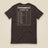 Summit Log 20 Peak Bagging Premium Double Sided T-Shirt in Brown, back view