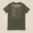 Summit Log 20 Peak Bagging Premium Double Sided T-Shirt in Military Green, back view