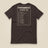 Summit Logbook 10 UK Peaks Premium Double Sided T-Shirt in Brown, back view