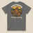 Tactybara Premium Double Sided T-Shirt in Charcoal, back view