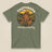 Tactybara Premium Double Sided T-Shirt in Military Green, back view