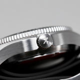 Rotate North Tempest' Quartz Navigator Watch (40mm) - Seal Black