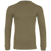 Highlander Thermal Long Sleeve Base Layer Top - in Ranger Green front view on white background