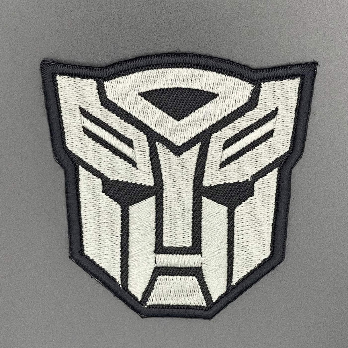 Autobot Patch, Grey, Hook & Loop, 8cm | Task Outdoor