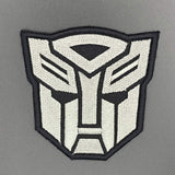 Autobot Patch, Grey, Hook & Loop, 8cm | Task Outdoor