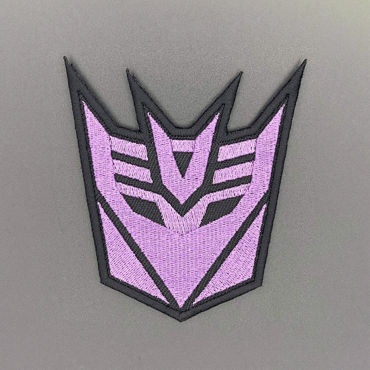 Decepticon Patch, Purple, Hook & Loop, 8cm | Task Outdoor