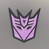 Decepticon Patch, Purple, Hook & Loop, 8cm | Task Outdoor