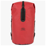 Highlander Troon Duffle Dry Bag Rucksack 70L Red | Task Outdoor