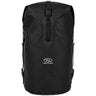 Highlander Troon Tri-Laminate Duffle Dry Bag 70L - in black from the front with the rucksack straps removed, in duffle mode