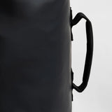 Highlander Troon Tri-Laminate Duffle Dry Bag 70L in black close up of handle