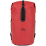 Highlander Troon Tri-Laminate Duffle Dry Bag 70L in red from the front on white background