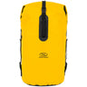 Highlander Troon Tri-Laminate Duffle Dry Bag 70L in yellow from the front on white background
