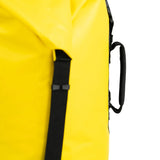 Highlander Troon Tri-Laminate Duffle Dry Bag 35L in yellow close up of handle