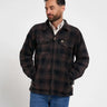 Jack Pyke Tundra Shirt in brown from the front on white background