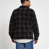 Jack Pyke Tundra Shirt in brown from the back on white background