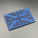 Navy Blue Union Jack Patch, Hook & Loop, 8cm | Task Outdoor